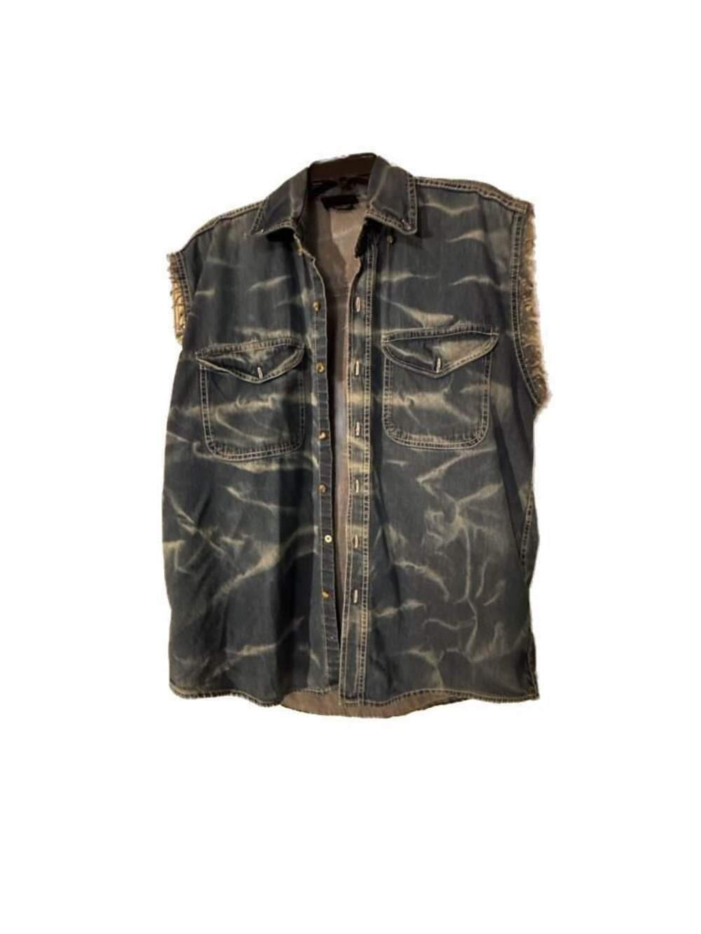 Bikerwear USA Daytona Beach 73rd Annual Bike Week 2014 Denim Sleeveless Vest